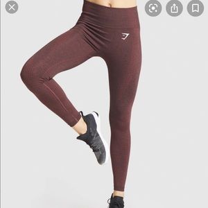 Gymshark Vital Seamless Leggings - Brown Marl